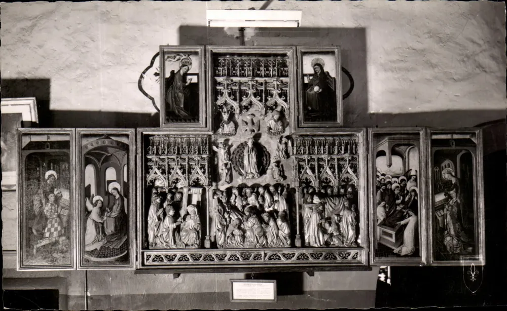 Ternant (Nièvre) — Kirche - Kleiner Dreifachaltar — Éditions du LYS - Vorderseite