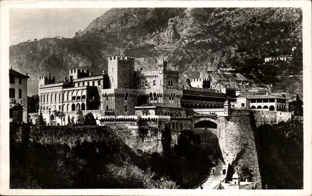 Palácio do Príncipe e a Montée Major — Mônaco — Éditions Grimaldi - Frente