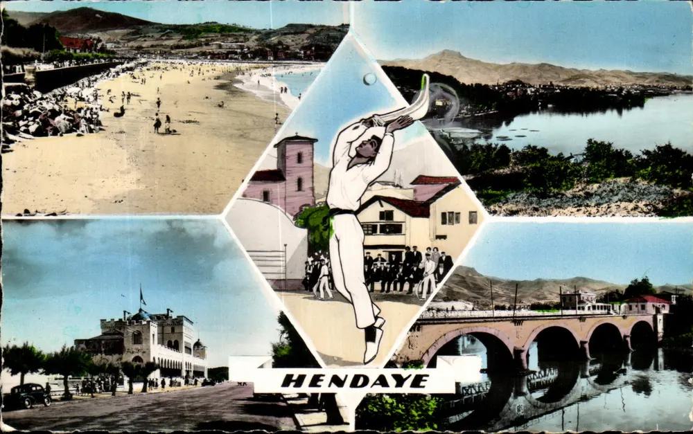 Hendaye — vista geral — Réal-Photo, n°73 - Frente