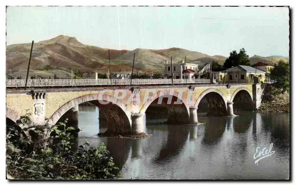 Pont d'Estel — Ansicht des Brückenteils über den Fluss — Verlag Estel - Vorderseite