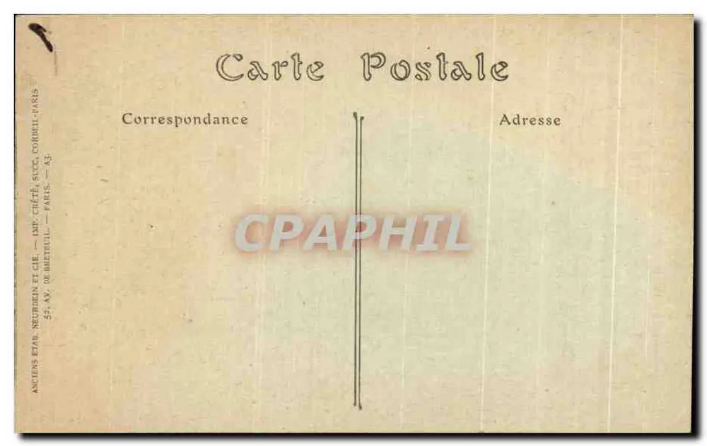 Elbeuf — O Círculo dos Comerciantes — JND Fot. - Verso