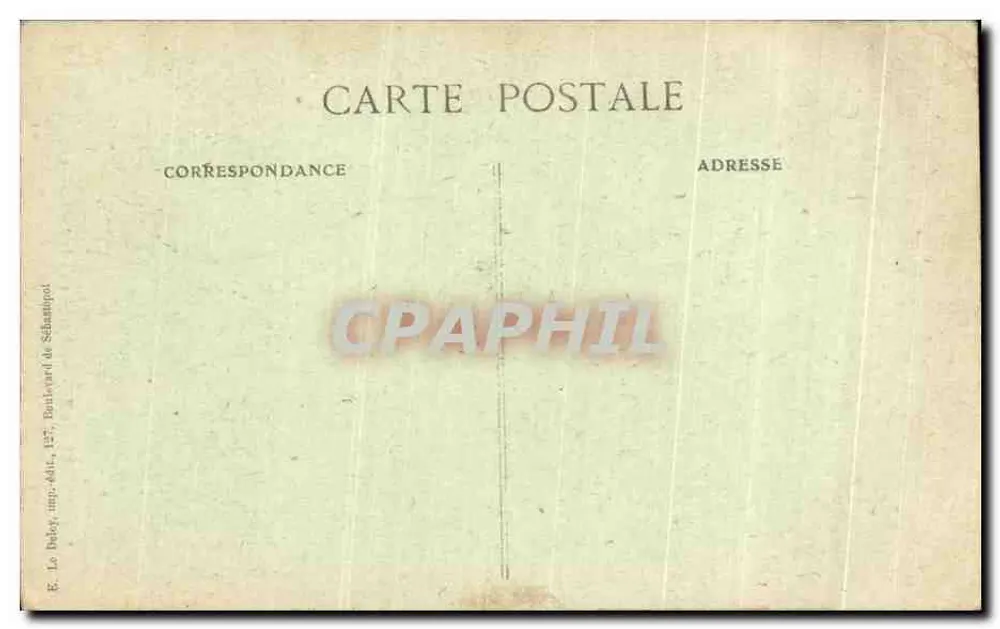 Versailles — Gärten der Galerie — Die Entführung der Proserpina durch Pluto - Rückseite