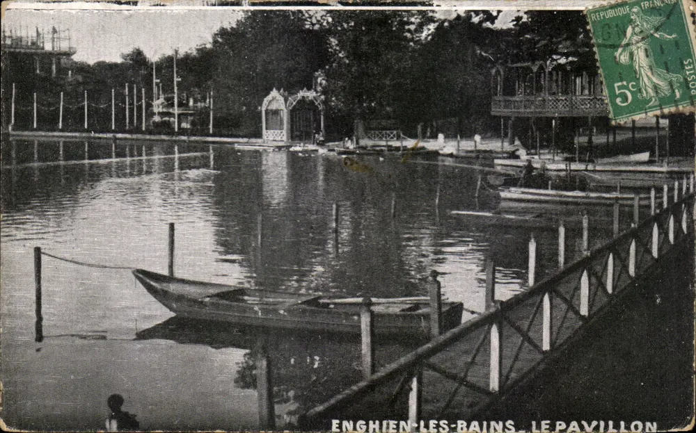 Enghien-les-Bains — O Pavilhão — Editor não identificado, número de série não visível - Frente