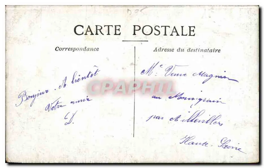 Enghien-les-Bains — O Pavilhão — Editor não identificado, número de série não visível - Verso