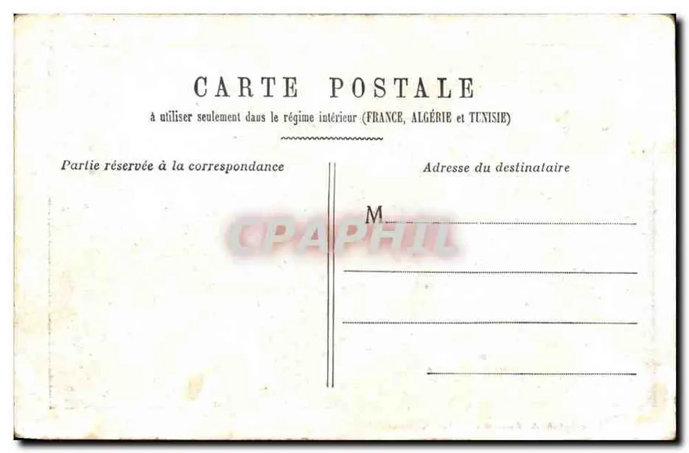 Paris — Palais de la Bourse — Schokolade & Tee der Kolonialgesellschaft — n°16 - Rückseite