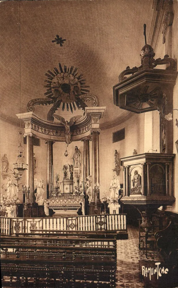 La Chapelle - Hauptaltar — Institution N.-D. de Bourgenay — Éditions Artistiques Raymond Bergevin - Vorderseite