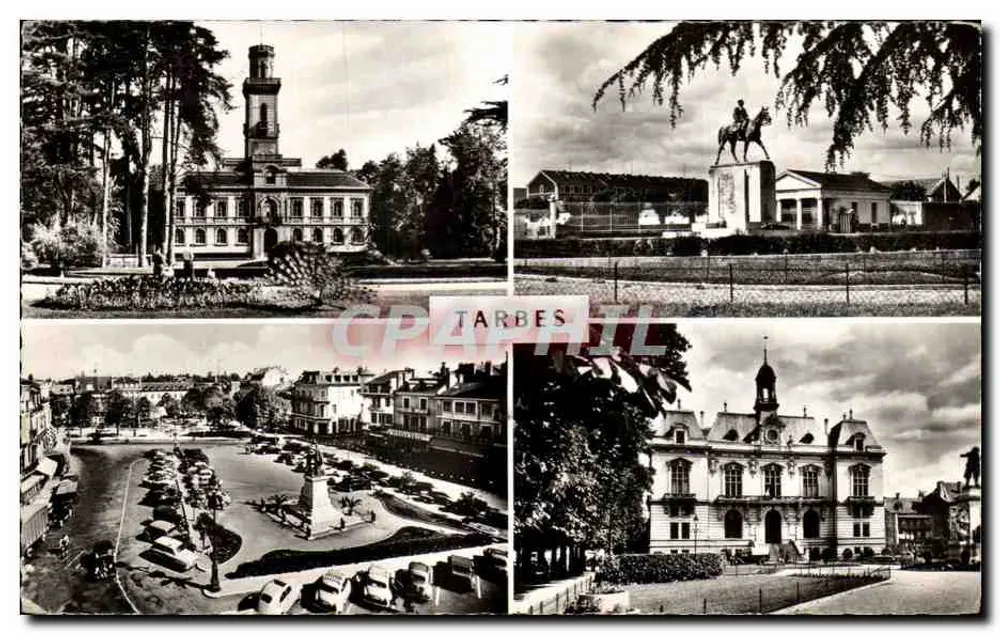 Tarbes — Panoramablick — Éditions Médiaque - Vorderseite