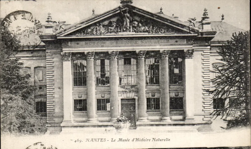 NANTES - Visão do Museu de História Natural — editor anônimo, n° 469 - Frente