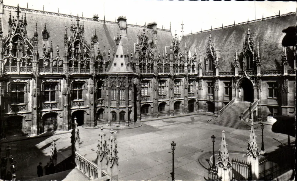 Palast der Justiz in Rouen — Überblick — Edition La Gidonne - Vorderseite