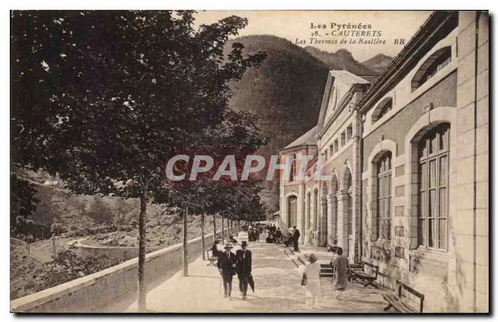 Die Pyrenäen - Les Thermes de la Rasllère - Gauthérets BR - Vorderseite