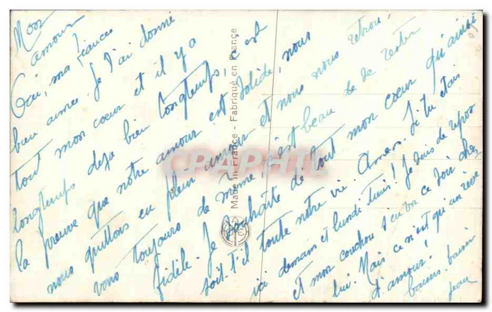 Liebespaar — romantische Szene — Verlag Noyer, n° 4-118 - Rückseite