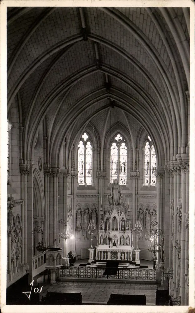 Die Kapelle des Heiligen Herzens — Angers (Maine-et-Loire) — Jos - Vorderseite