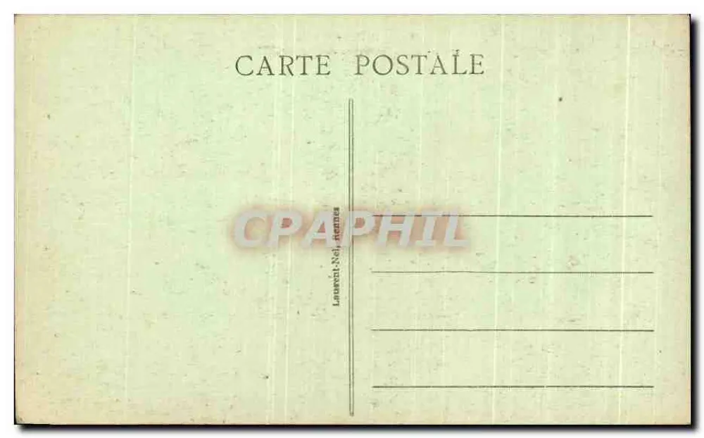 Emeraude-Küste — Studie zu Wellen am CAP FRÉHEL — Verlag Laurent-Nol, Nr. 3741 - Rückseite