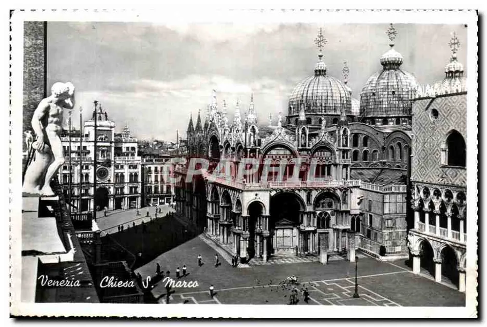 Veneza - Piazza San Marco e Basílica San Marco — Grapell - Frente