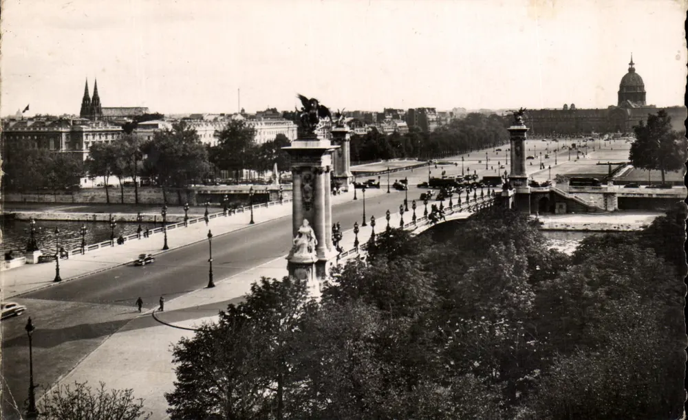 Der Alexander III. Brücke — Paris — A.C. 23 - Vorderseite