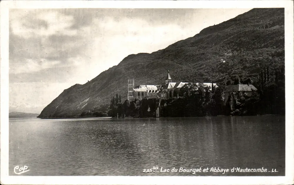Lago do Bourget e Abadia de Hautecombe — LL — n° 235 — CPAP - Frente