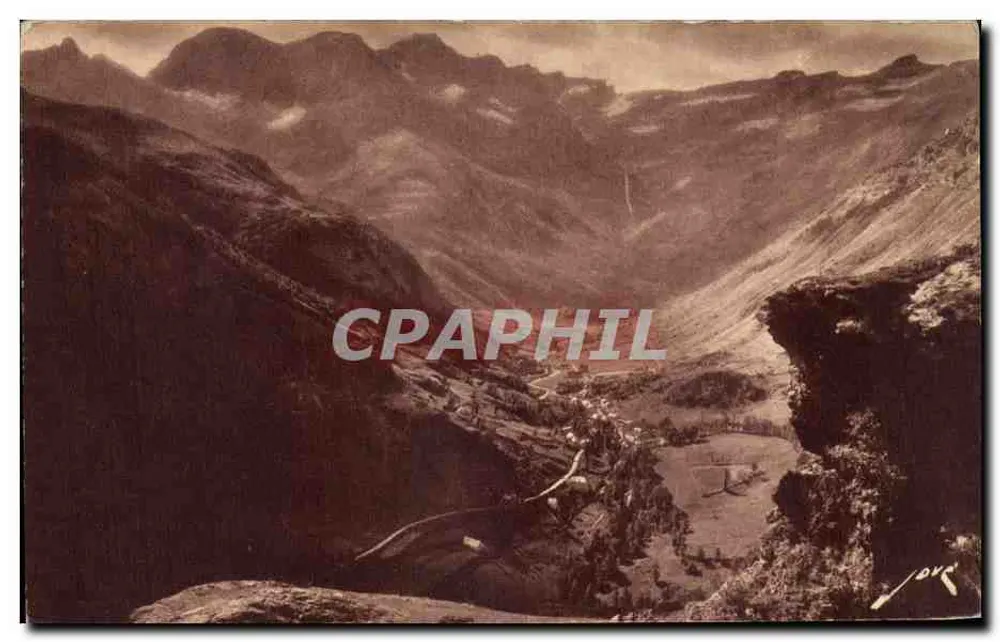 Gavarnie — Übersicht — Éditions Jové, Pau (B.P.) - Vorderseite