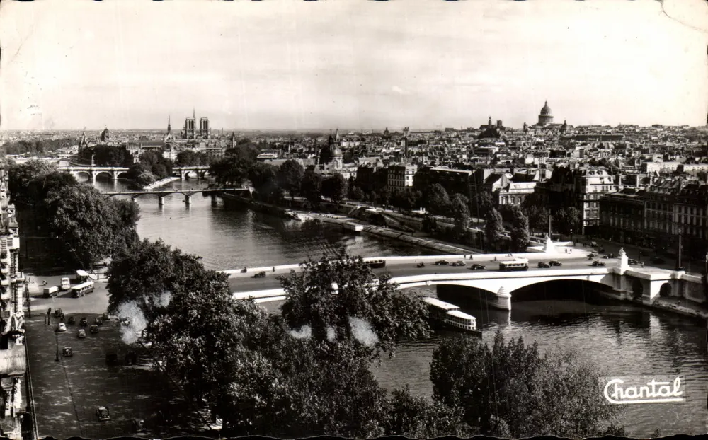 Paris — La Pointe de la Cité et les Ponts — Éditions Chantal - Frente