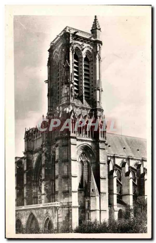 Torre da Catedral — Soissons (Aisne) — H. Lestrau, Soissons - Frente