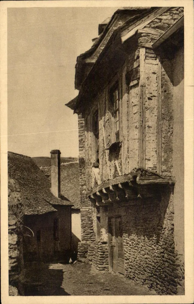 Conques — Uma Velha Casa em Fumouse — Edição Reservada do Père Sainte-Foy - Frente