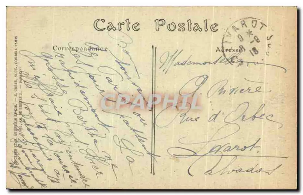 PARIS — O Dômer do Hotel dos Inválidos — JND. Jact. - Verso