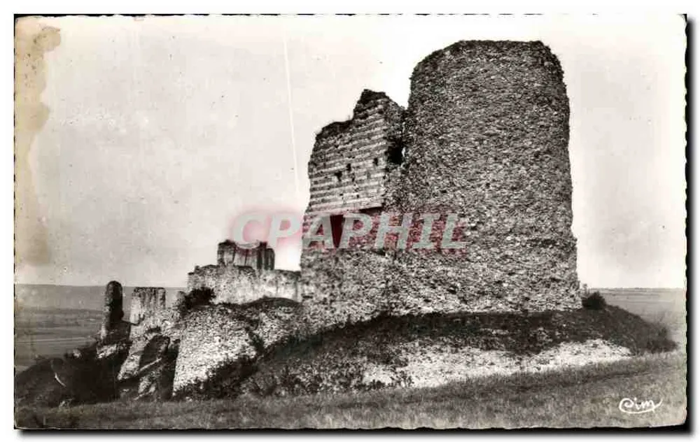 Les Andelys (Eure) — Ruines du Château Gaillard — Photo S. Et-L. Mason - Frente