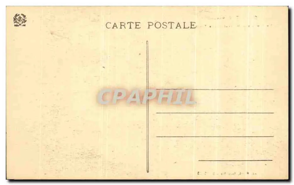 Saint-Pié (Vosges) — Militärgewölbe der Tiger — Ad. Walthéry, n° 16604 - Rückseite