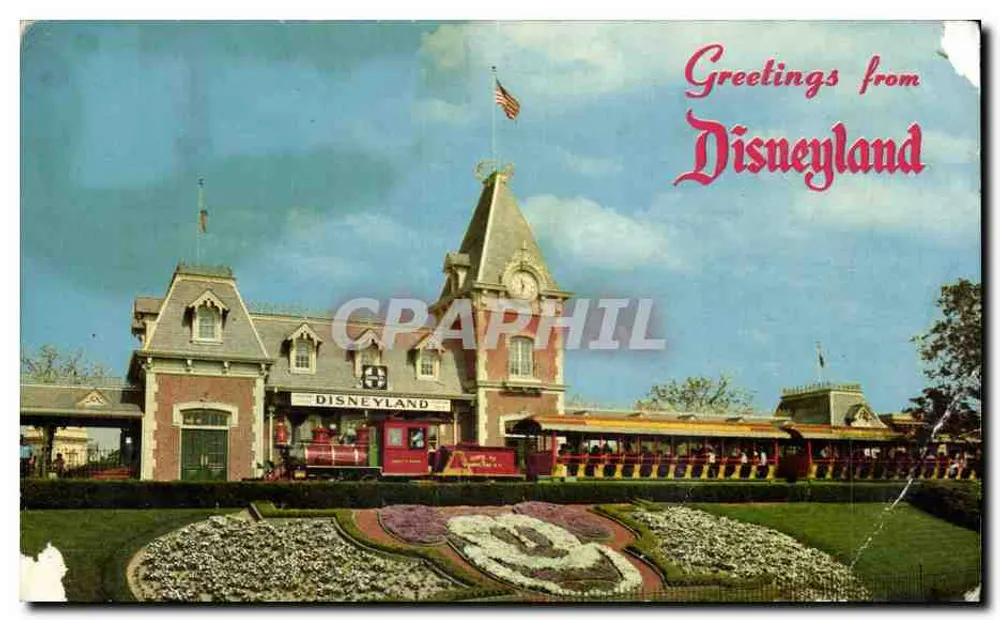 Disneyland — Ciao da Disneyland — Walt Disney Productions - Recto