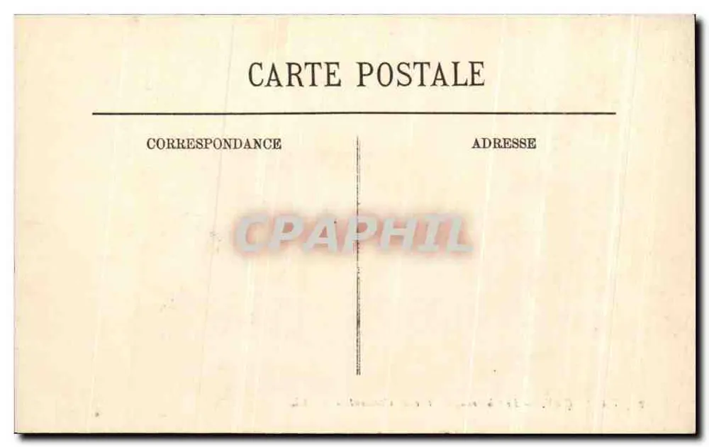 Valençay — O Castelo — Fachada Ocidental — LL. - Verso