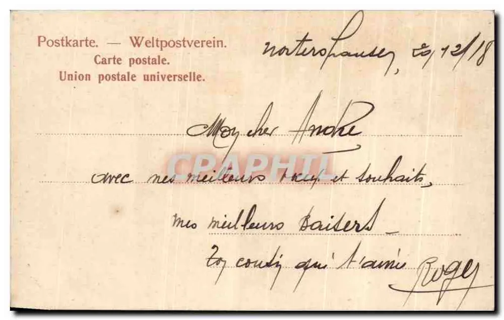 Boppard a. Rh. — Rheinpromenade — Dr. Trenkler Co., Leipzig, 25 207 - Verso