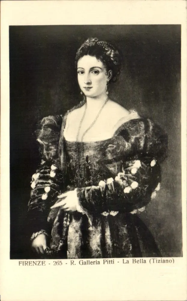 Florencio - A Bela (Tiziano) - R. Galleria Pitti - n°265 - Frente