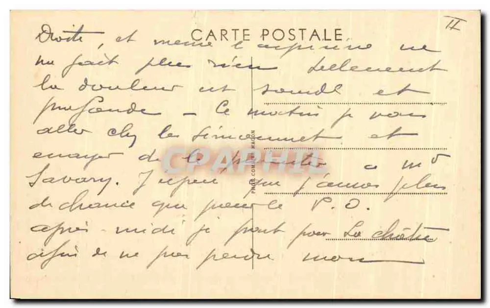 Limoges (Hte-Vienne) — Cruce Tourny — Hotel Central — Coll. Jean Louis - Reverso