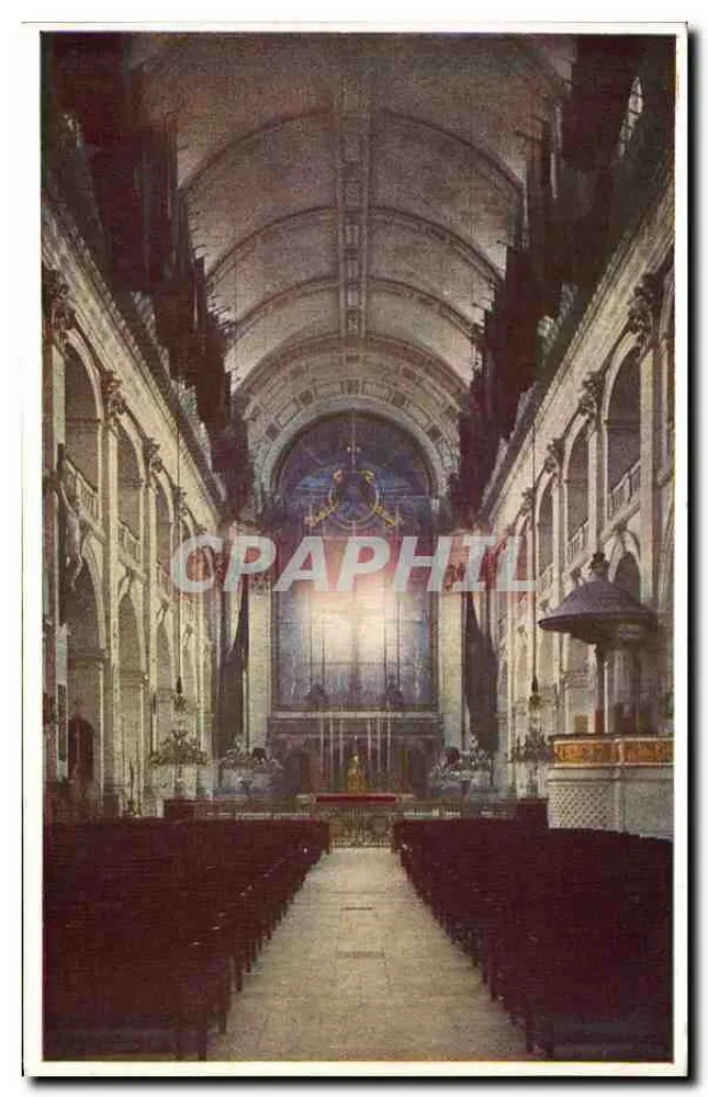 Innenansicht der Kirche Saint-Louis des Invalides — Verlag A. Noyer, Paris - Vorderseite