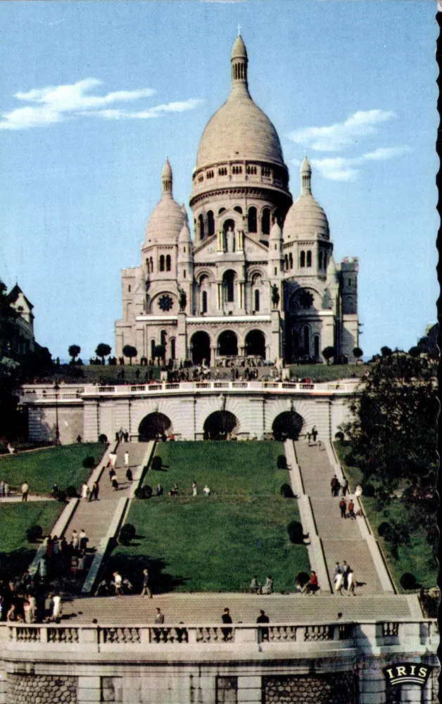 Paris - Die Basilika des Heiligen Herzens — Éditions Chantal, Paris, n° 334 - Vorderseite