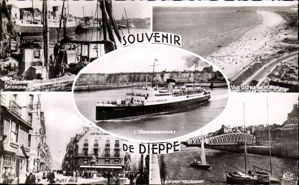 Dieppe — Souvenir de Dieppe — Édition GALF - Vorderseite