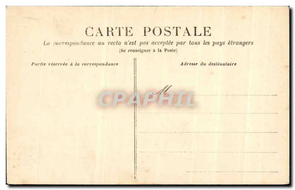 Rouen - Kapelle Saint-Jean-Baptiste der Halle — Verlag E. D., Nr. 286 - Rückseite