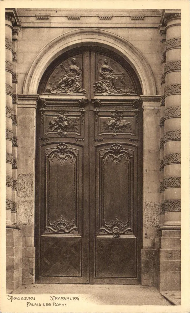 Drzwi Pałacu Królewskiego — Strasbourg — wydawca Helio, nr 231 - Awers