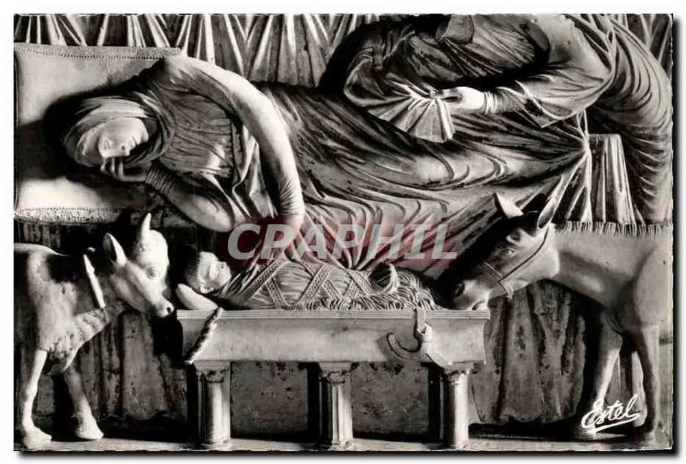 Natividade do Jubé — Catedral de Chartres — Editor Estel, n° 44255 - Frente