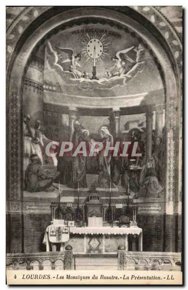 LOURDES - Die Rosenkranzmosaiken - Die Präsentation - LL - Vorderseite