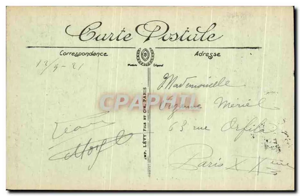 Lourdes — La Basílica y el Gave — LL. — n°246 - Reverso