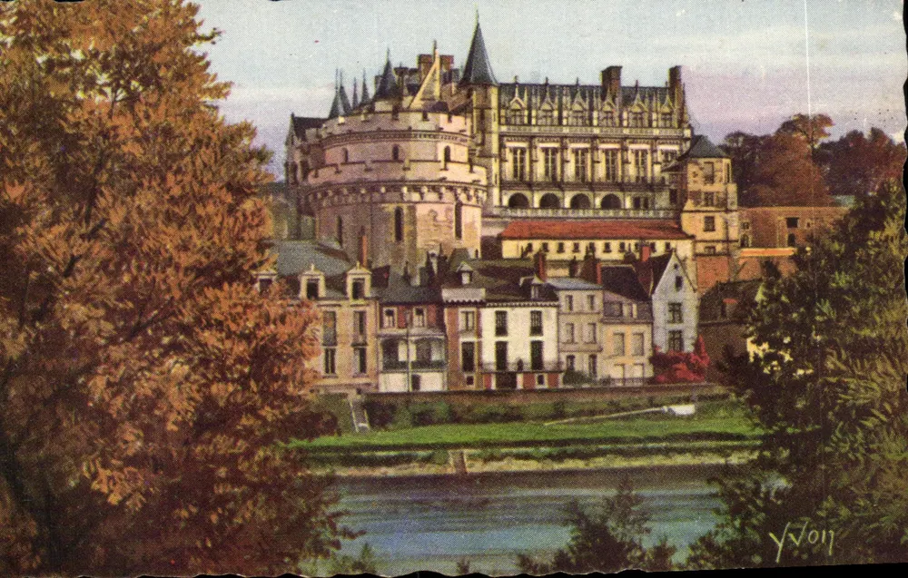 Schloss Amboise — La Douce France — Éditions d'Art Yvon - Vorderseite