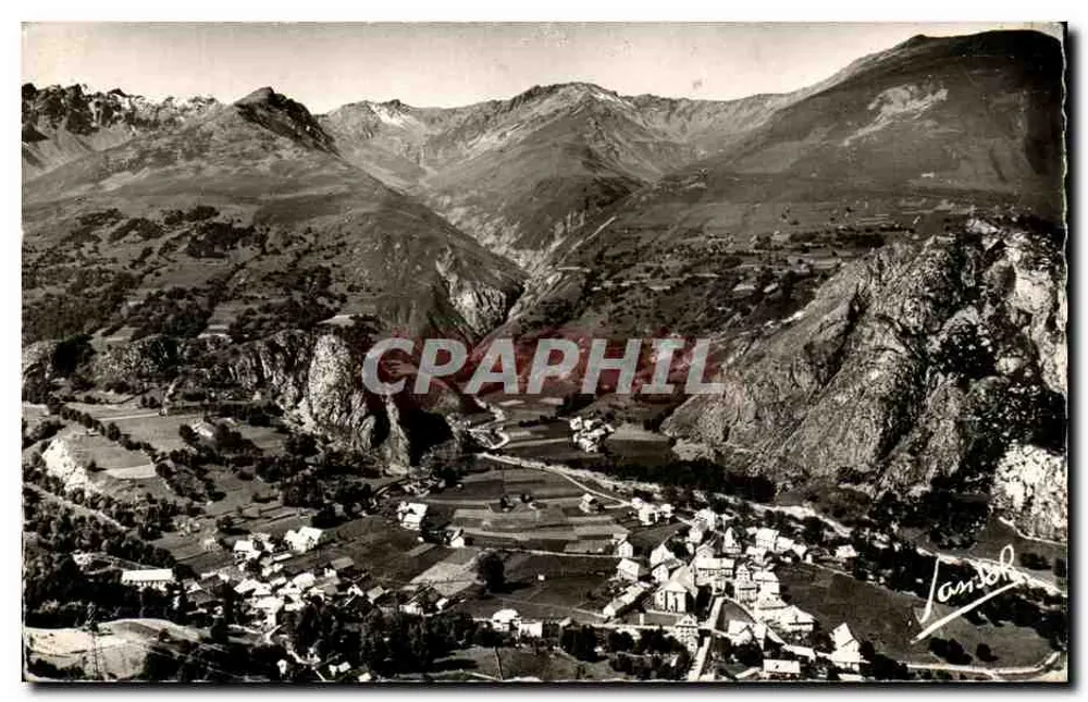 Valloire-Galibier — Allgemeiner Blick und der Crey-Rond — fotografische Ausgabe von JANSOL - Vorderseite