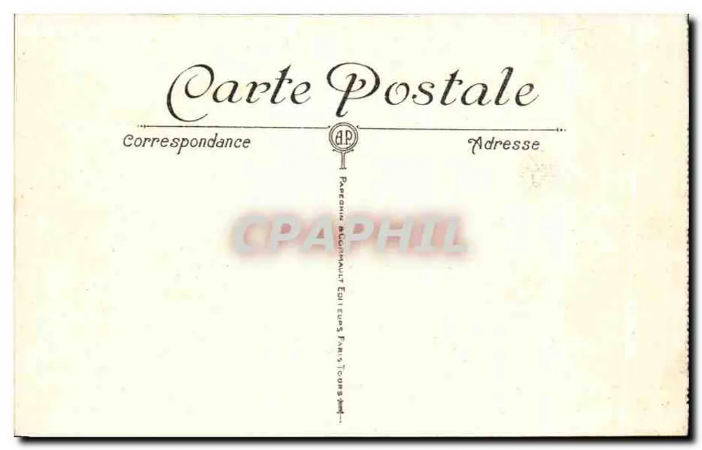 Versailles — O Palácio do Petit Trianon — A.P. n°75 - Verso