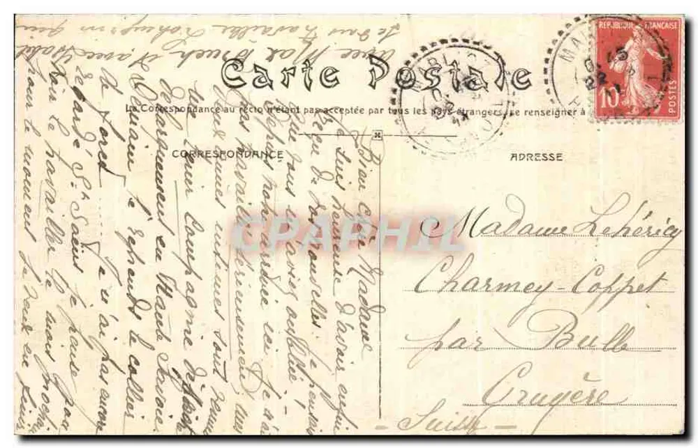 Der Parmelan — 1.835 m. — Ptitier, phot. Annecy - Rückseite