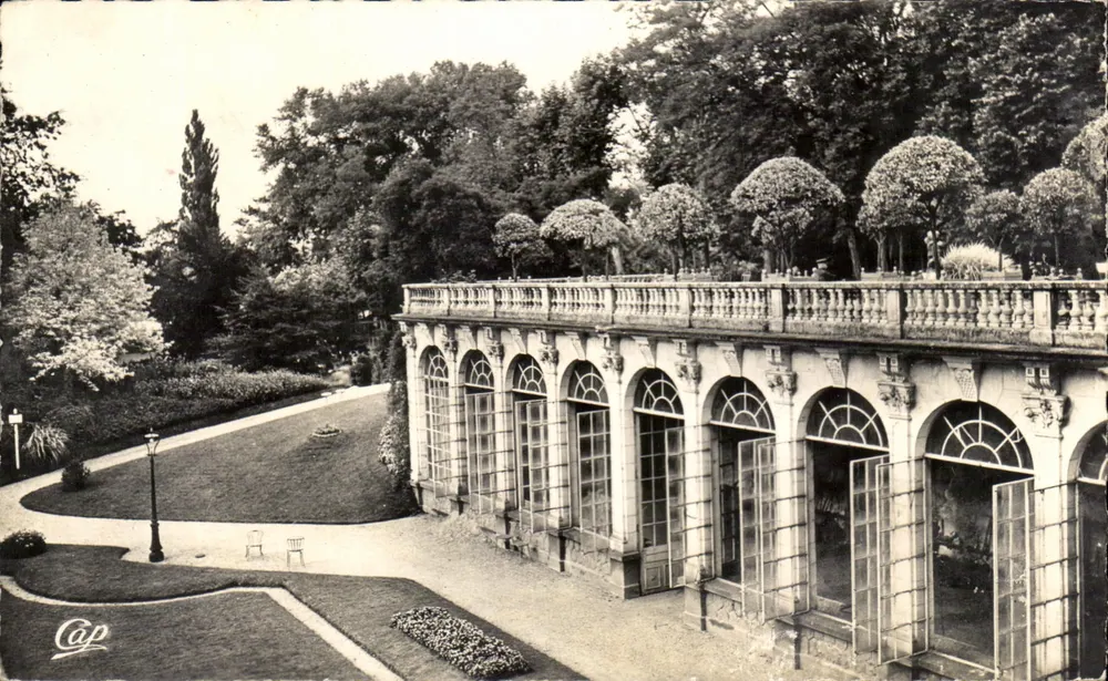 Parco e Orangerie dei Celestini — Vichy — editore C.A.P. n° (58) - Recto