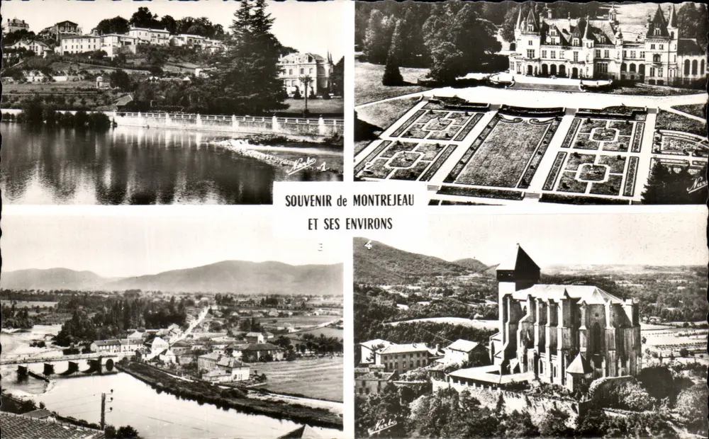 Montrejeau et ses environs — Souvenir de Montrejeau — Édition Narbo - Recto