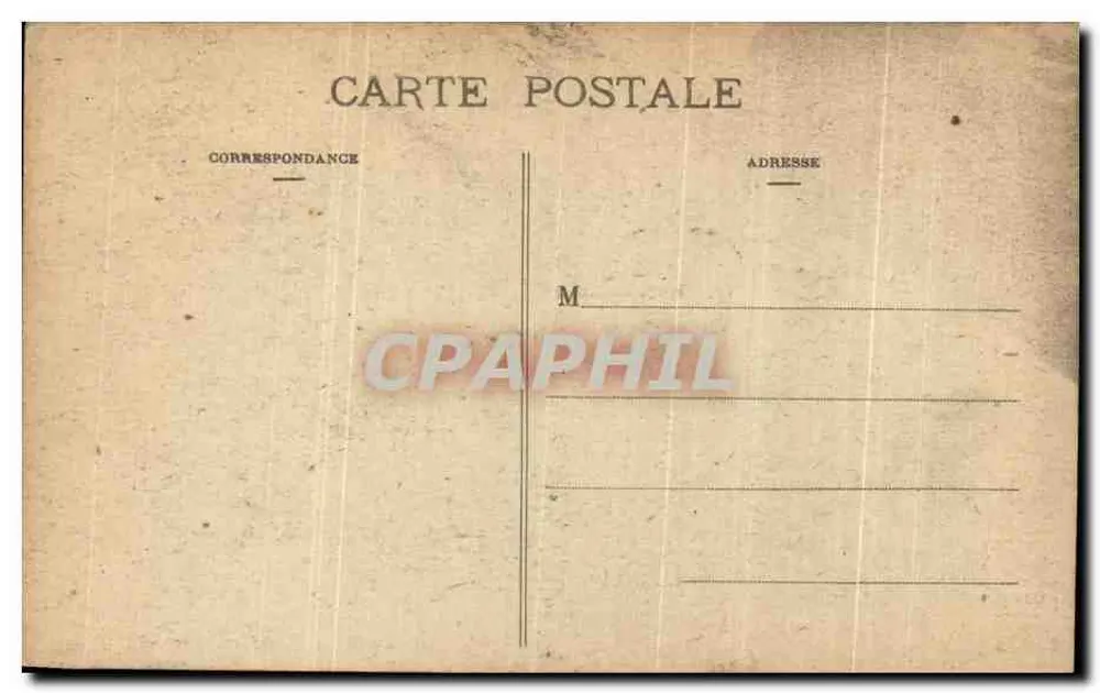 Biarritz — Rochers de la Loge du Théâtre — M. Ré. Delboy, Audiotype, Bordeaux, n°275 - Rückseite