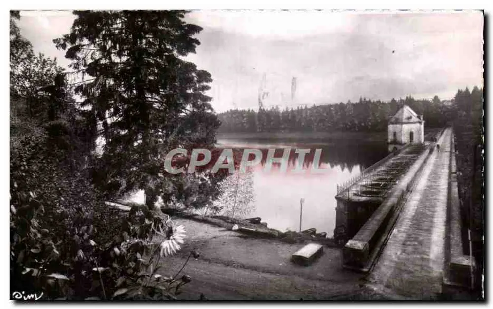 See der Settons — Im Morvan — Echte Fotografie - Vorderseite