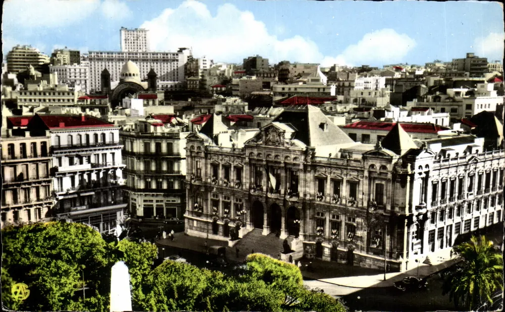 Oran — Das Rathaus — Photographie de Marseille - Vorderseite