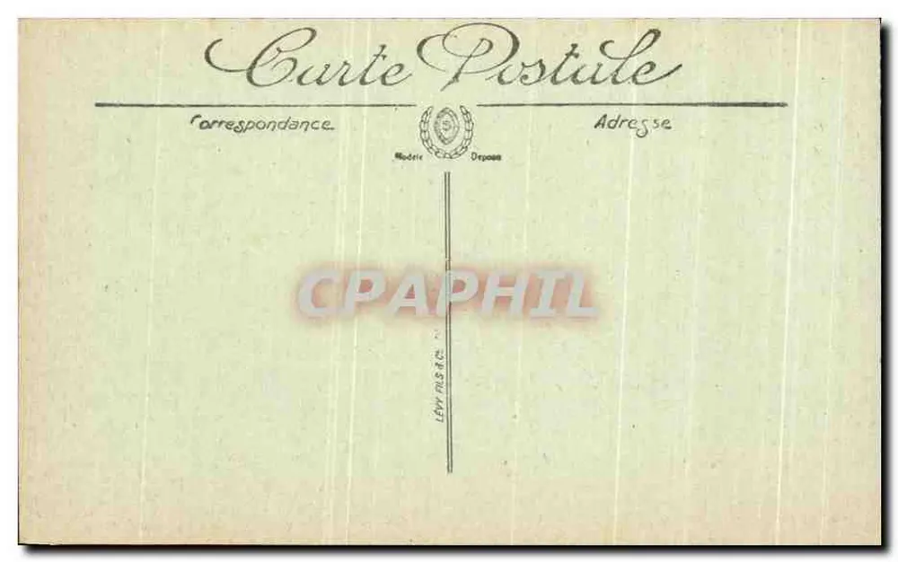 Bordeaux — Ansicht der Salinières-Tür — Verlag Selecta, Nr. 26 - Rückseite